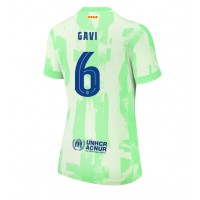 Barcelona Paez Gavi #6 Tredjedrakt Dame 2024-25 Kortermet